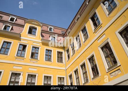Bachmuseum, Bach-Archiv, Thomaskirchhof, Leipzig, Sachsen, Deutschland *** Bach-Museum, Bach-Archiv, Thomaskirchhof, Leipzig, Sachsen, Deutschland Stockfoto