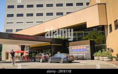 Hotel Westin, Gerberstraße, Leipzig, Sachsen, Deutschland Stockfoto