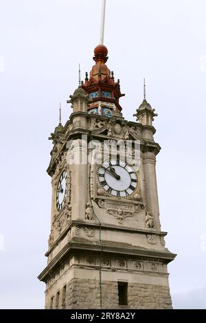 Jubilee Clock Tower, Marine Drive, Margate, Isle of Thanet, Kent, England, Großbritannien, Großbritannien, Europa Stockfoto