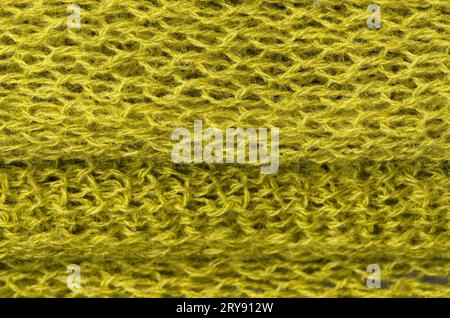 Grüne Wollstruktur Stockfoto
