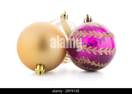 Weihnachten dekorative Kugeln Stockfoto