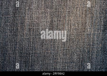 Textur aus Demin-Gewebe Stockfoto