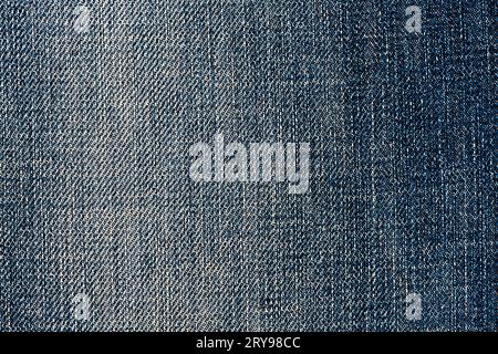Textur aus Demin-Gewebe Stockfoto