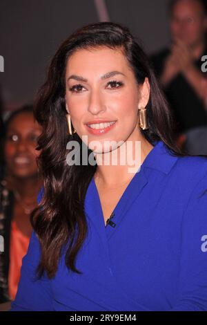 Tijen Onaran. NDR Talk Show in den NDR Studios in Hamburg-Lokstedt. Hamburg, 29.09.2023 Bitte Bildunterschrift Credit: Imago/Alamy Live News Stockfoto