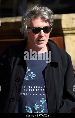 Aidan Gillen bei der Ankunft am Hotel Maria Cristina auf dem 71. Internationales Filmfestival San Sebastian / Festival Internacional de Cine de San Sebastián. San Sebastian, 29.09.2023 Stockfoto