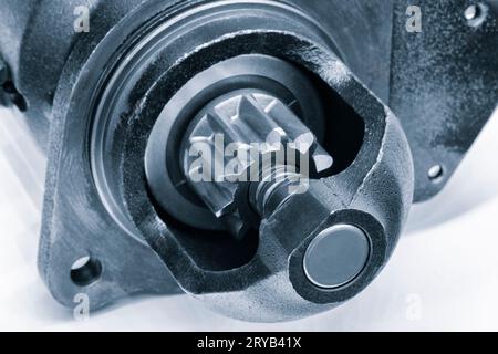 Autoersatzteile. Anlasser Stockfoto