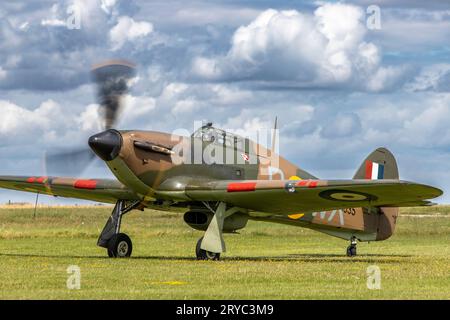 Hawker Hurricane Stockfoto