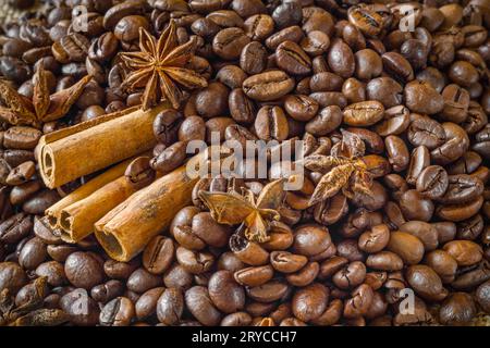 Kaffee Bohnen Stockfoto