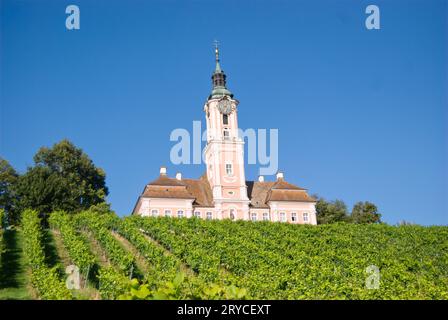 Wallfahrtskirche Birnau am Bodensee, Baden-Württemberg Stockfoto