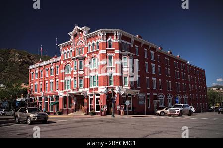 Die Stadt Durango (CO) Stockfoto