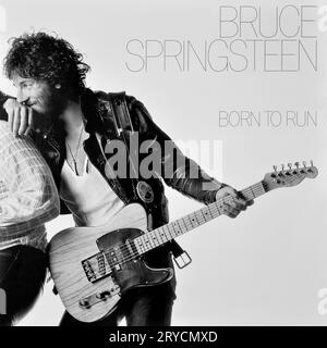 Bruce Springsteen - Original-Vinyl-Album-Cover - Born to Run - 1975 Stockfoto