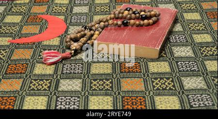 Ramadan, der muslimische Rosenkranz Stockfoto