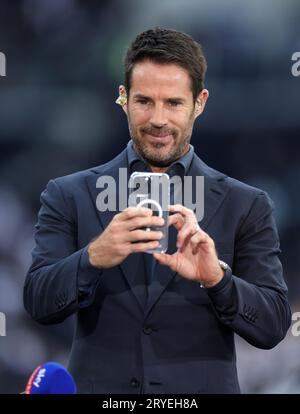 London, Großbritannien. September 2023 30. Jamie Redknapp während des Premier-League-Spiels im Tottenham Hotspur Stadium in London. Das Bild sollte lauten: David Klein/Sportimage Credit: Sportimage Ltd/Alamy Live News Stockfoto