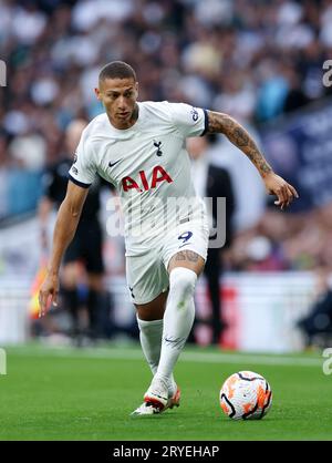London, Großbritannien. September 2023 30. Richarlison of Tottenham während des Spiels der Premier League im Tottenham Hotspur Stadium in London. Das Bild sollte lauten: David Klein/Sportimage Credit: Sportimage Ltd/Alamy Live News Stockfoto