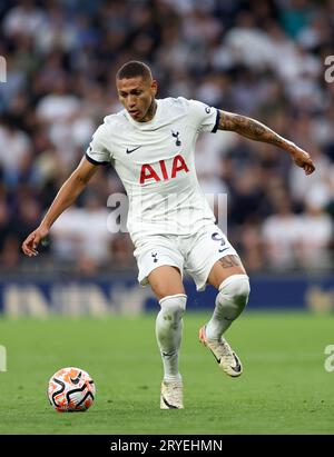London, Großbritannien. September 2023 30. Richarlison of Tottenham während des Spiels der Premier League im Tottenham Hotspur Stadium in London. Das Bild sollte lauten: David Klein/Sportimage Credit: Sportimage Ltd/Alamy Live News Stockfoto