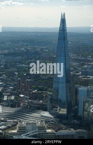 Die Shard von der Aussichtsplattform Horizon 22 aus gesehen Stockfoto