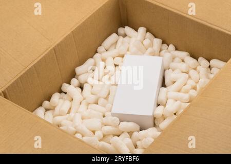 Füllstoff für Verpackungen Stockfoto