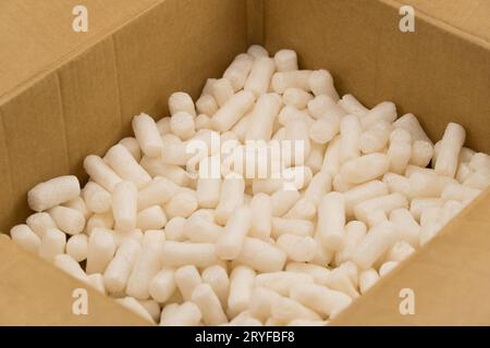 Füllstoff für Verpackungen Stockfoto