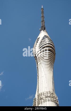 türkei istanbul 17. juni 2023. Kucuk Camlica TV Radio Tower in Istanbul Stockfoto