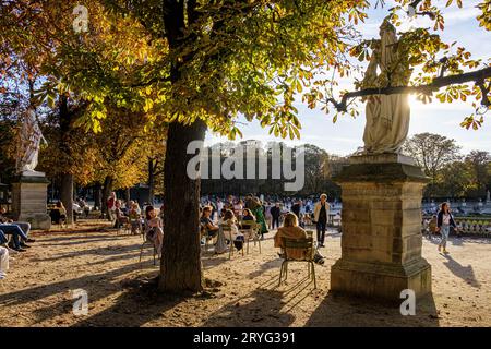 FRANKREICH. PARIS (75) (6. BEZIRK) LUXEMBOURG GARDEN Stockfoto