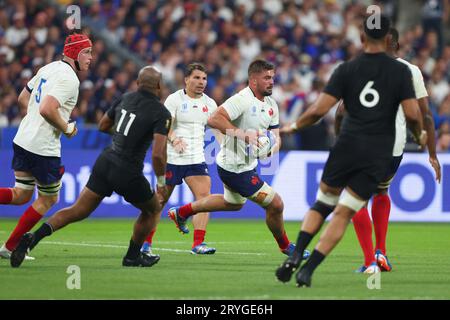 Paris, Frankreich. September 2023. Gregory Alldritt aus Frankreich während des Spiels der Rugby-Weltmeisterschaft 2023 in Stade de France, Paris. Das Bild sollte lauten: Paul Thomas/Sportimage Credit: Sportimage Ltd/Alamy Live News Stockfoto