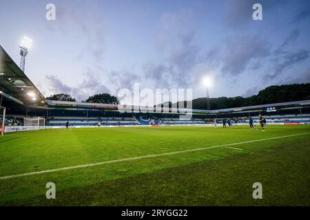 Doetinchem, Niederlande. September 2023 29. Allgemeine Ansicht des Stadions de Vijverberg während des Keuken Kampioen Divisie-Spiels zwischen de Graafschap und Roda JC am 29. September 2023 in Doetinchem, Niederlande Credit: dpa/Alamy Live News Stockfoto