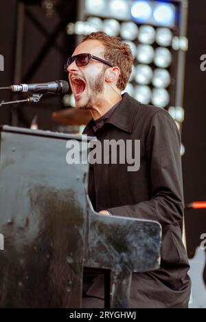 Tom Smith – Editors, V2010, Hylands Park, Chelmsford, Essex, Großbritannien – 21. August 2010 Stockfoto