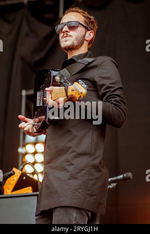 Tom Smith – Editors, V2010, Hylands Park, Chelmsford, Essex, Großbritannien – 21. August 2010 Stockfoto