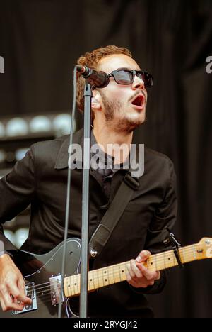 Tom Smith – Editors, V2010, Hylands Park, Chelmsford, Essex, Großbritannien – 21. August 2010 Stockfoto