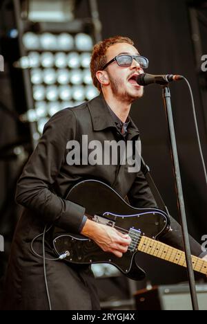 Tom Smith – Editors, V2010, Hylands Park, Chelmsford, Essex, Großbritannien – 21. August 2010 Stockfoto