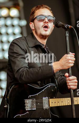 Tom Smith – Editors, V2010, Hylands Park, Chelmsford, Essex, Großbritannien – 21. August 2010 Stockfoto