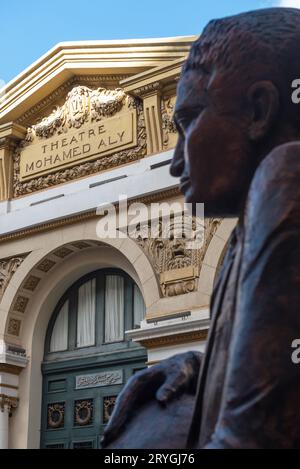 Alexandria, Ägypten. Dezember 2022. Das Alexandria Opera House oder Sayed Darwish Theatre wurde 1918 erbaut und 1921 in der ägyptischen Stadt Alexandria eröffnet, als es eröffnet wurde, hieß es Teatro Mohamed Ali. (Foto: John Wreford/SOPA Images/SIPA USA) Credit: SIPA USA/Alamy Live News Stockfoto