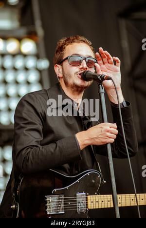 Tom Smith – Editors, V2010, Hylands Park, Chelmsford, Essex, Großbritannien – 21. August 2010 Stockfoto