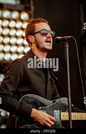 Tom Smith – Editors, V2010, Hylands Park, Chelmsford, Essex, Großbritannien – 21. August 2010 Stockfoto