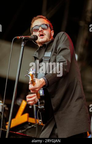 Tom Smith – Editors, V2010, Hylands Park, Chelmsford, Essex, Großbritannien – 21. August 2010 Stockfoto