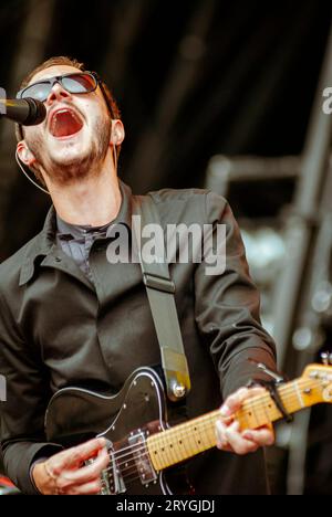 Tom Smith – Editors, V2010, Hylands Park, Chelmsford, Essex, Großbritannien – 21. August 2010 Stockfoto