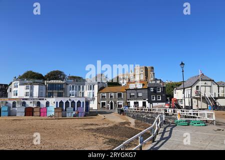 The Jetty, Broadstairs, Isle of Thanet, Kent, England, Großbritannien, Großbritannien, Großbritannien, Europa Stockfoto