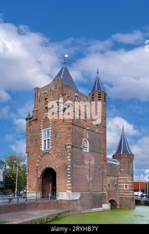 Amsterdamse Poort, Haarlem, Niederlande Stockfoto