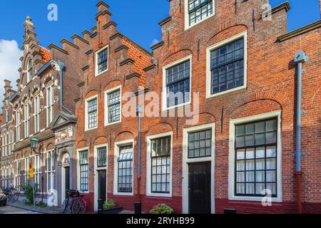 Straße in Haarlem, Niederlande Stockfoto