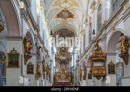 St.-Petri Kirche, München, Deutschland Stockfoto