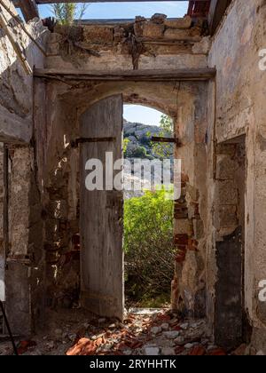 Die Militärbasis von Capo D'Orso Stockfoto