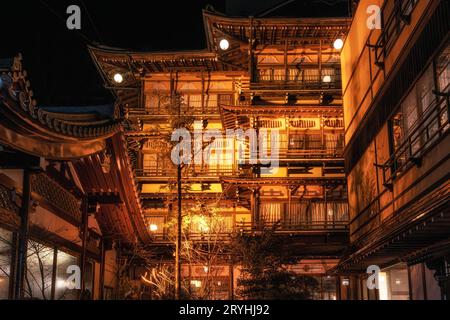 Shibu Onsen historisches Resort Stockfoto