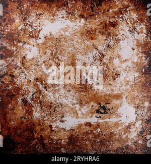 Grunge-braune Hintergrundtextur Stockfoto