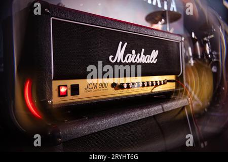 Milton Keynes, Großbritannien - 29. September 2023: Marshall Amplifier Stockfoto