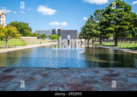 Das Verwaltungszentrum in Oklahoma City, Oklahoma Stockfoto