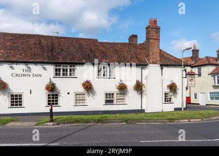 The Crown Inn Pub in Bishops Waltham, Hampshire, England, Großbritannien Stockfoto