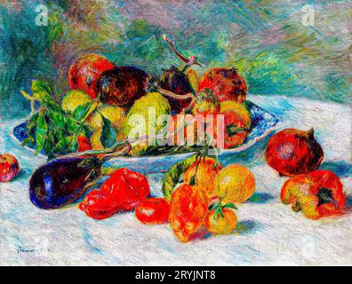 Früchte der Midi (1881) von Pierre-Auguste Renoir. Stockfoto