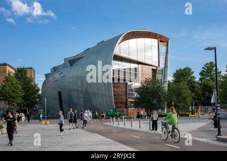 Museum für zeitgenössische Kunst Kiasma in Helsinki, Finnland Stockfoto