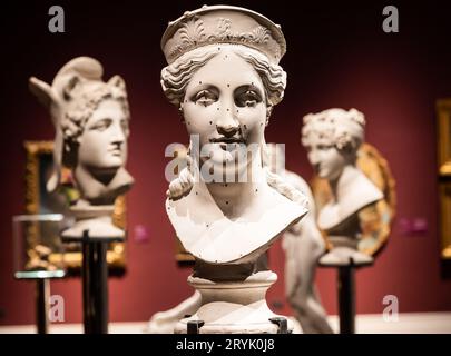 Bassano del Grappa, Italien - antike Skulptur von Antonio Canova - Museumssammlung Stockfoto