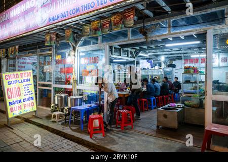 Street Food Restaurant in Sapa in Vietnam Stockfoto